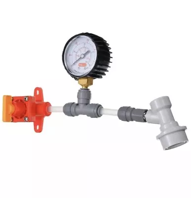 £22.25 • Buy Kegland Blow Tie Spunding Valve Adjustable PRV 0-40 PSI Gauge Corny Ball Lock
