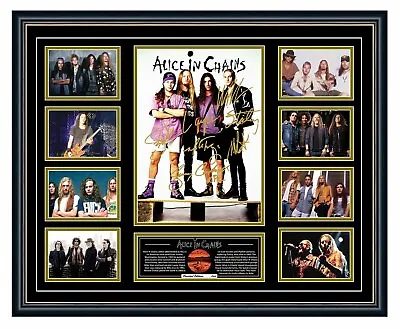 Alice In Chains Layne Staley Dirt Signed Limited Edition Framed Memorabilia • $129.99