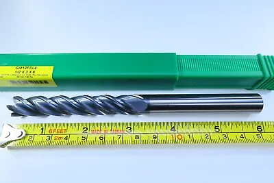 New 1/2  Gorilla Solid Carbide 6  Long Length End Mill Milling Machinist Tool • $69.75