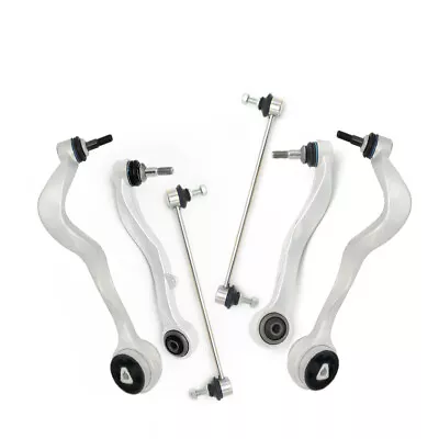 For BMW E60 525i 530i Front Axle L&R Suspension Control Arm Sway Bar Link Kit • $115.89