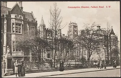 LONDON Postcard Consumption Hospital Charles Martin 505 • £5.95