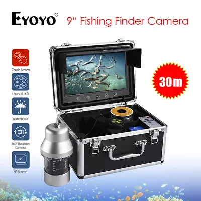 EYOYO 9  30M 360° Fishfinder With Remote Controller Underwater Fishing Camera! • $259.25