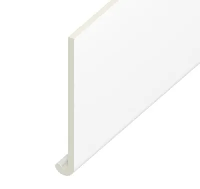 210mm - 5m Bullnose Capping Board Eurocell Upvc Cill Fascia Boards 9mm White • £26.99