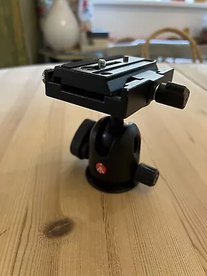 Manfrotto 496 Compact Ball Tripod Head + Manfrotto 577 Quick Release Plate • £50