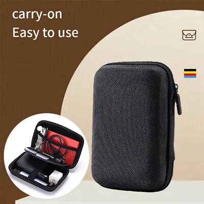 Accessories Bag Storage Carry Waterproof Portable Pouch Case Gadget Bag • £6.10