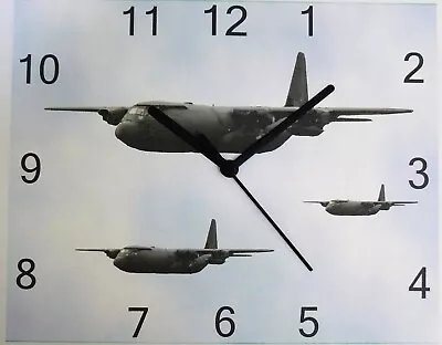 Hercules Wall Hanging Clock RAF Classic Transport Plane • £14.30