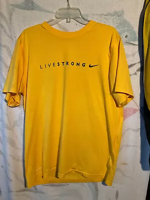 Mens Livestrong Running T Shirt. Size L • $5