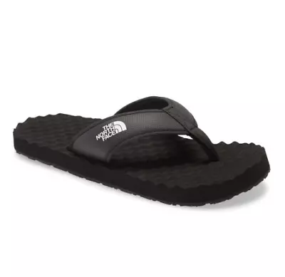 Mens The North Face Black/White Base Camp Flip-Flop Il Thongs • £35.67