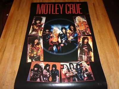 Motley Crue : Shout At The Devil Era Poster  Tommy Lee Vince Neil 2019 • $26.95