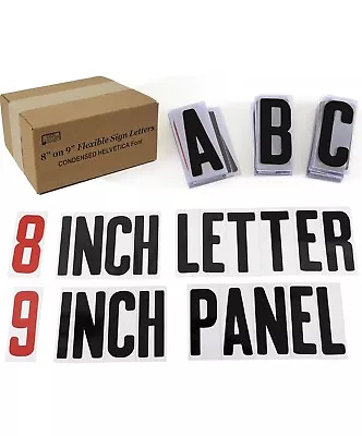 8  On 8 7/8  Readerboard Marquee Sign Flex Letter Set 300 Count • $70