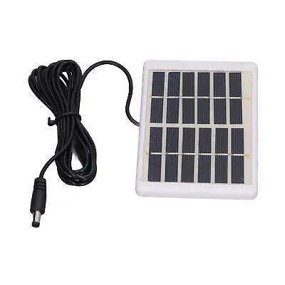 Portable Solar Panel 1.2W 6V 9V Polysilicon Crystals DC Interface Solar Charger • £7.68