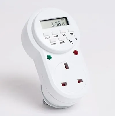 £8.99 • Buy Plug In Programmable Digital Electrical 24 Hour & 7 Day Timer Plug Socket