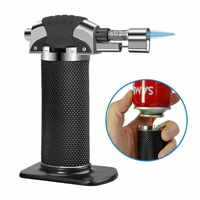 Micro Butane Gas Blow Lighter Torch Welding Soldering Refillable Cooking Tools • £16.99