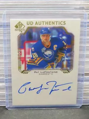 2021-22 SP Authentic Pat LaFontaine UD Authentics Auto Autograph #UDA-PL Sabres • $18.50