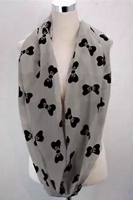 £16.99 • Buy NEW UK Womens Bow Print Scarf Bow Tie Cute Soft Neck Shawl Wrap Elegant
