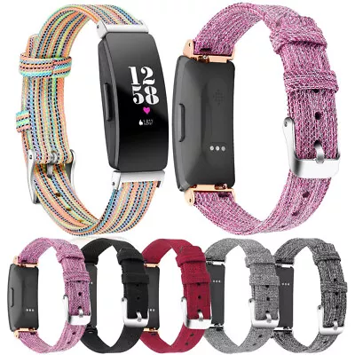 Woven Nylon Sport Band Wrap Bracelet Strap For Fitbit Inspire HR & Inspire / 2 • $15.99