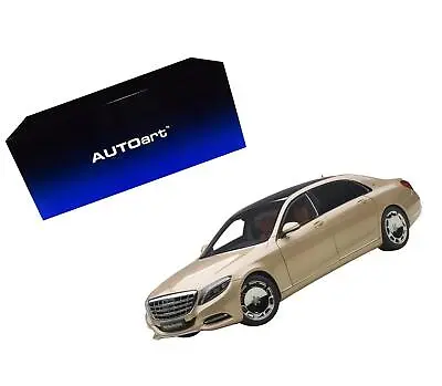 Mercedes Maybach S Class S600 Champagne Gold 1/18 Model Car By Autoart • $248.46