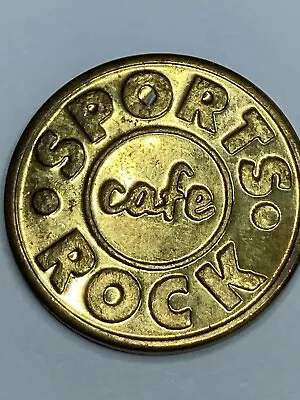 RARE SPORTS ROCK CAFE ARCADE TOKEN PITTSBURGH PENNSYLVANIA (defunct) (#ag1) • $14.64