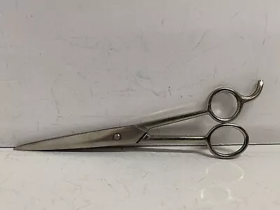 Vintage 7 Inch Barber Scissors MADE IN THE U.S.A. Right Handed Forged Steel A008 • $8.95