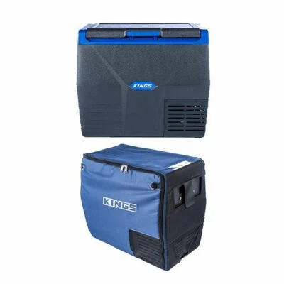 $338 • Buy Adventure Kings 35L Portable Camping Fridge / Freezer Cooler 12V & 240V + Cover
