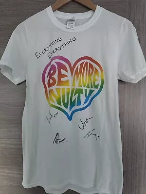 Be More Nulty (Tramlines) Small Charity T Shirt Signed By Everything Everything • £4.99