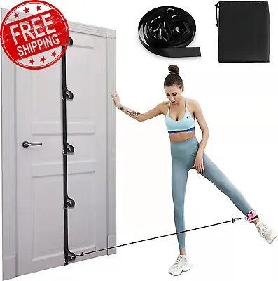 LONG Upgraded Door Anchor Strap For Resistance Bands Workout Band With Portable • $27.86