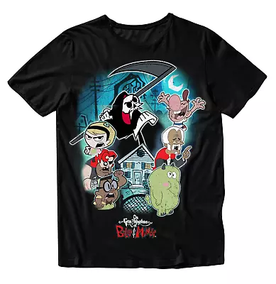 The Grim Adventures Of Billy & Mandy Mens And Womens T-Shirt YI026 • $21.99