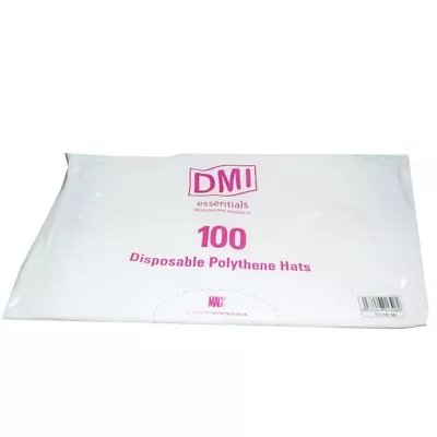 £4.99 • Buy Polythene Disposable Head Caps Polyhats Pk Of 100 New