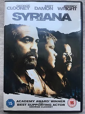 Syriana DVD Clooney Damon Wright Oil Money Corruption CIA • £4.99