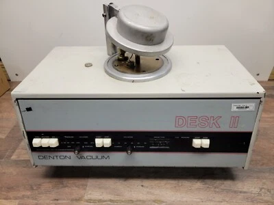 $399.99 • Buy Denton Vacuum Desk II Sputter Coater SEM Thin Film Deposition *Parts/Repair*
