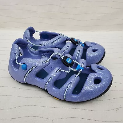 Mion By Keen Youth Purple Flowers Sandals Shoes Waterproof Hiking Swim Size 3 • $23