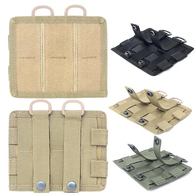 Molle Patch Panel Molle Hook Loop Panel For Tactical Vest Bag Converter Adapter • $8.99