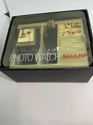 Vintage Sharp Model SHP4023 Photo Watch Digital Wristwatch • $23.99