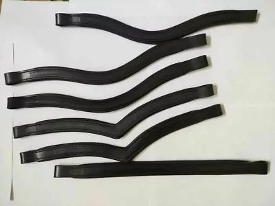 $15 • Buy Browband Leather Bridle Brow-band Empty Channel With Softy Padding U,V, Straight