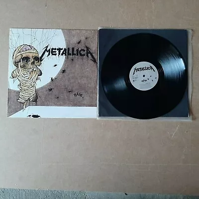 Metallica One 45 Rpm 12 Inch Vinyl Record(vertigo-phonogram Lc1633)1988-89 • $72.69