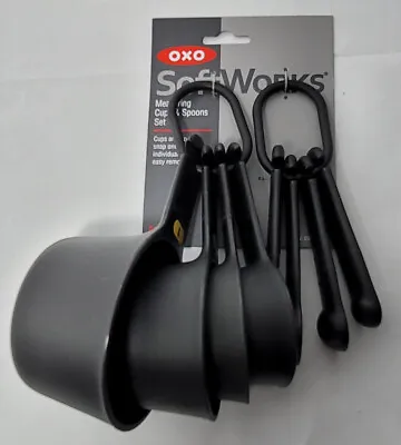 NEW OXO SoftWorks Measuring Cups & Spoon Set • $13.49