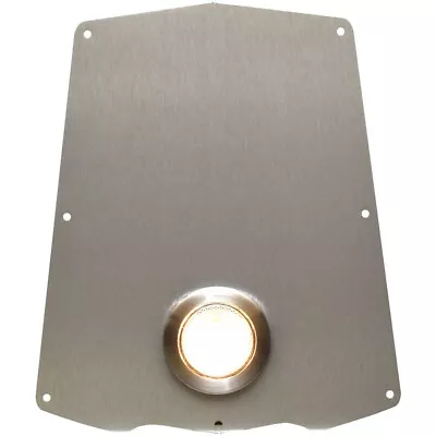 MasterCraft Boat Header Box Corner Plate 582345 | ZFT7 Stainless Steel 12V • $105.59