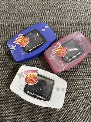 Nintendo Game Boy Advance Gummy Candy Container SEALED  2001 All 3 Colours • £43.50