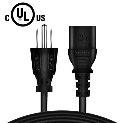 6ft UL AC Power Cord Plug Cable For Vizio VX37L 37 LCD LED HD TV Internet HDTV • $9.85