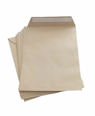£2.79 • Buy Postal A4 C4 A5 C5 A6 C6 Plain Self Seal Office Supplies Brown Envelopes