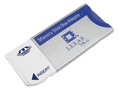 Aperion 128MB Memory Stick Duo With Adaptor NEW 40J7136 MSDAD Lexar Media New Bu • $9