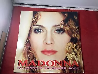 MADONNA Millennium Calendar 2000 Used Very Good Ask For More Pics Before Buy • $15