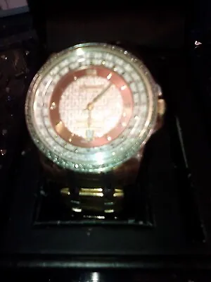 £50 • Buy Rare Ingersoll Diamond Gold Ltd Edition Swiss Watch With Box Papers 