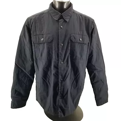 Mountain Hardwear Trekkin Insulated Mens Shirt Jacket Blue  Mens Shacket  Sz XL • $44.88