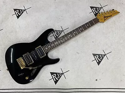 1993 Ibanez SV470 Saber Electric Guitar Black • $470