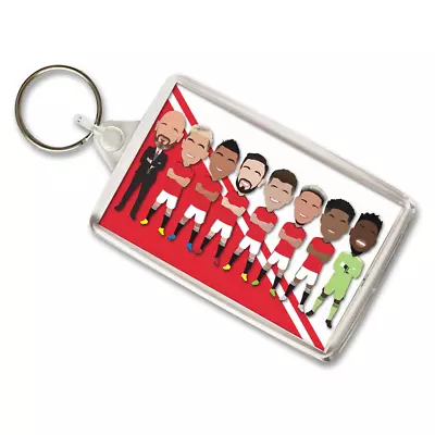 Utd 2023-24 Keyring Key Ring Key Chain Splash Design Great Gift Manchester Man • £4.49