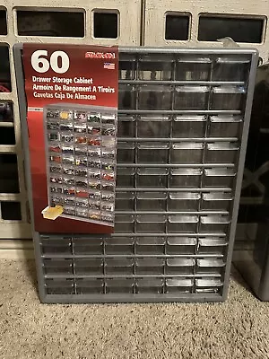 Stack-On Hardware & Craft Storage Cabinet 60 Drawer Organizer Made In USA • $120