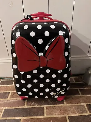 . Disney Store Minnie Mouse Small Hard Case Suitcase • $60