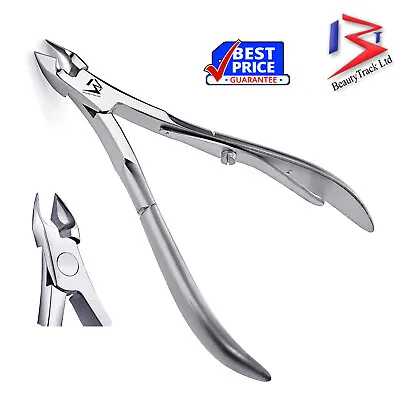 PRO NAIL CLIPPER CUTTER TOE MANICURE SCISSORS NAIL ART Cuticle NIPPER ACRYLIC 4  • £4.97