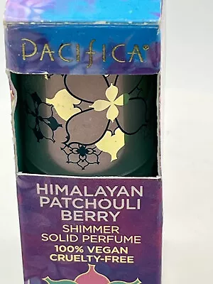 Pacifica HIMALAYAN PATCHOULI BERRY Solid Perfume 100% Vegan Cruelty Free .25 Oz • $25